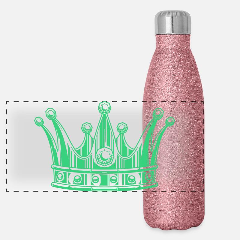 Panorama Glitzer Isolierflasche 500 ml