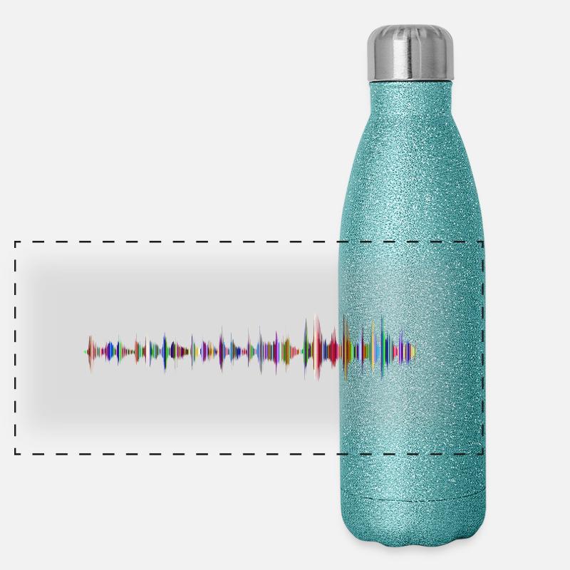 son Gourde isotherme panoramique pailletée 500 ml