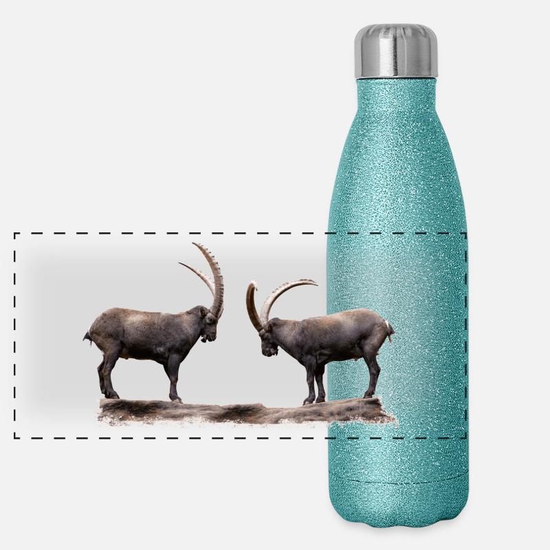Which ibex gives way here Panoramic Glitter Thermal Bottle 500 ml