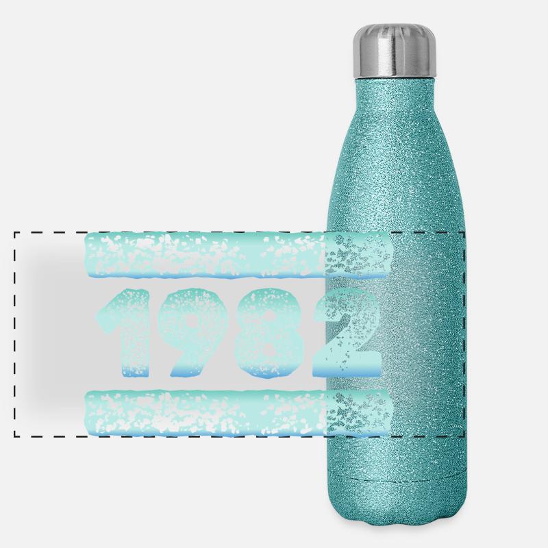 Year 1982 Panoramic Glitter Thermal Bottle 500 ml