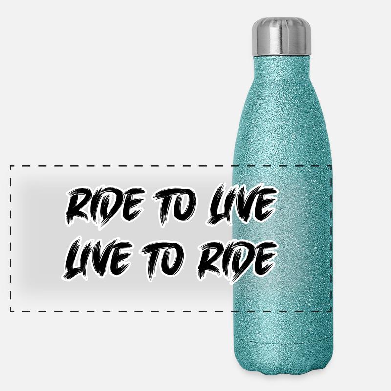 ride to live Panoramic Glitter Thermal Bottle 500 ml