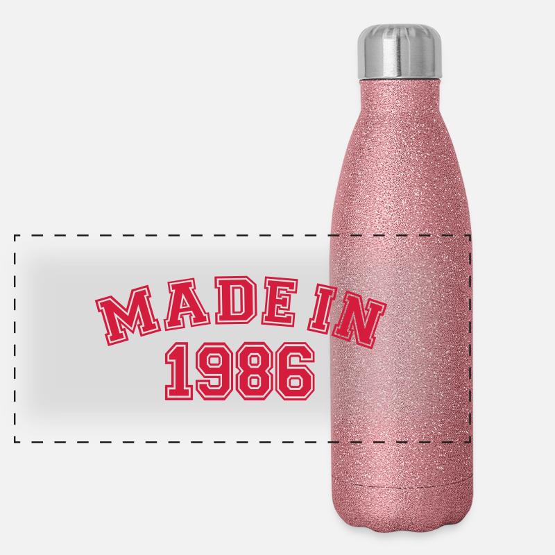 Made in 1986 Gourde isotherme panoramique pailletée 500 ml