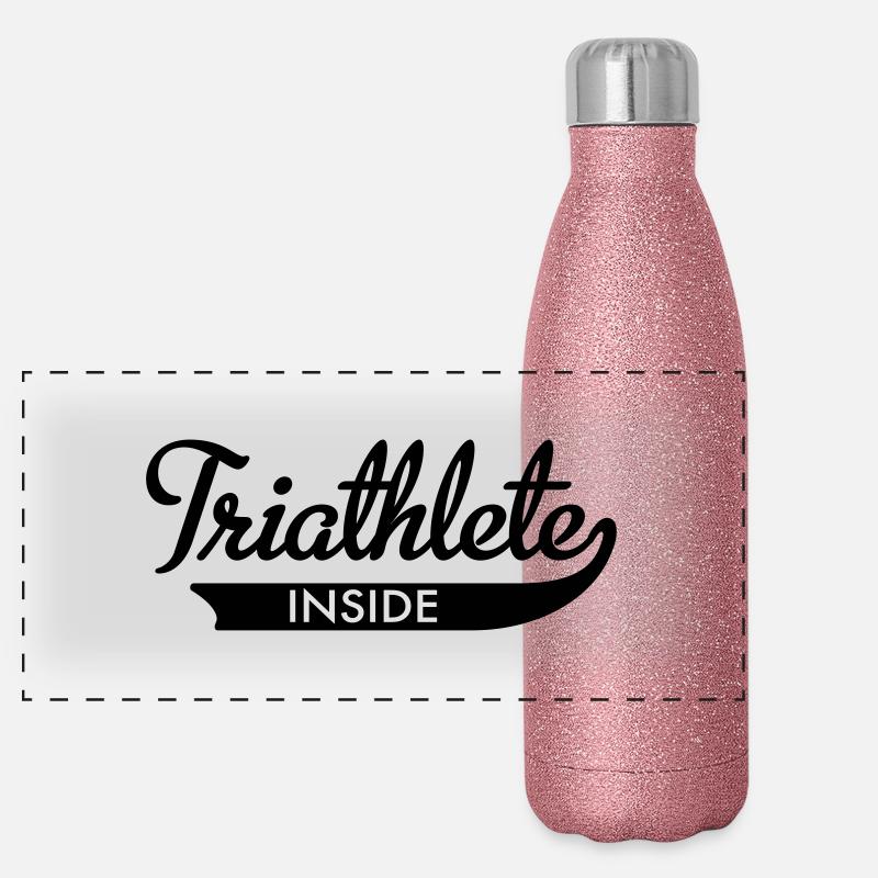 2541614 15790801 triathlètes Gourde isotherme panoramique pailletée 500 ml