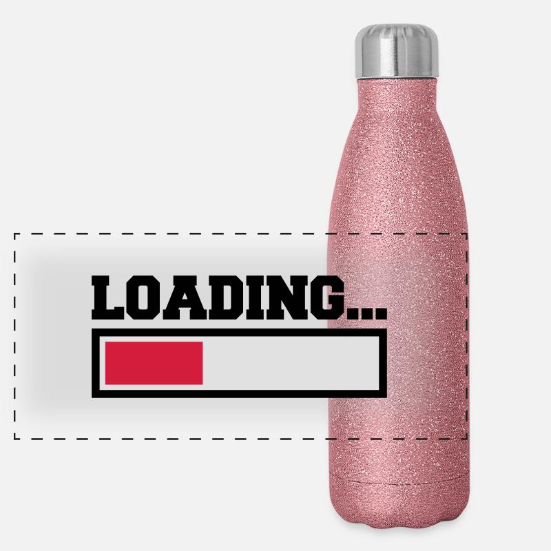 Loading Panorama Glitzer Isolierflasche 500 ml
