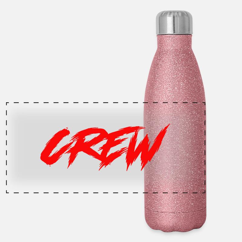 équipage Gourde isotherme panoramique pailletée 500 ml