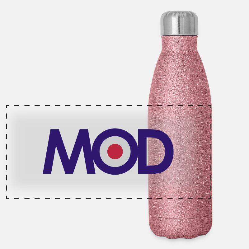 Mod Panorama Glitzer Isolierflasche 500 ml
