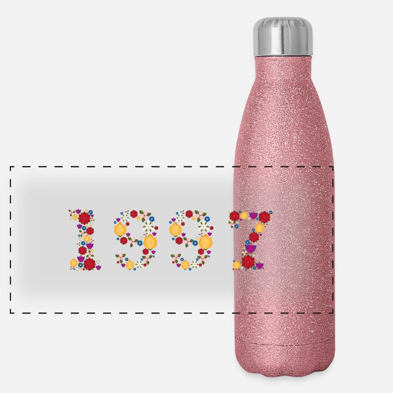 Flowers 1997 Panorama Glitzer Isolierflasche 500 ml