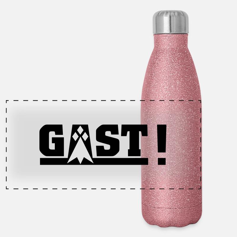 GAST! Panoramic Glitter Thermal Bottle 500 ml