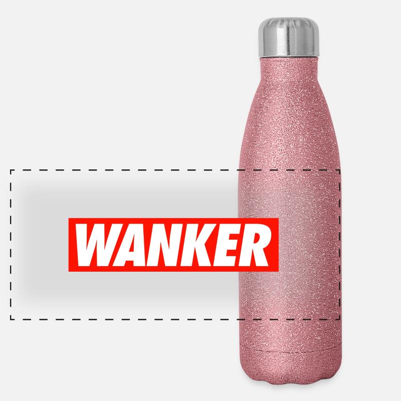 Wanker Panoramic Glitter Thermal Bottle 500 ml