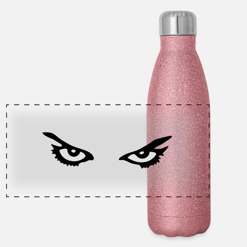Evil Eye 2 Gourde isotherme panoramique pailletée 500 ml
