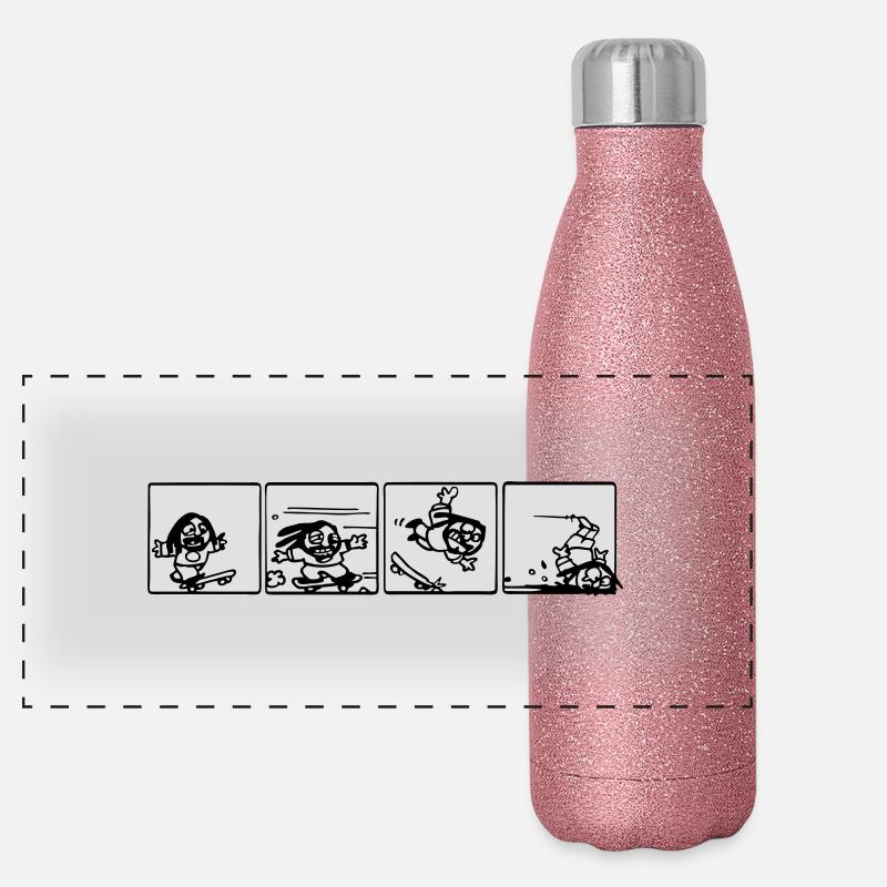 RASTA Panoramic Glitter Thermal Bottle 500 ml