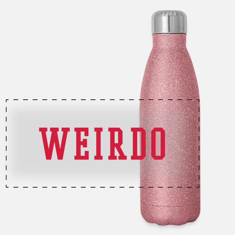 Weirdo Panoramic Glitter Thermal Bottle 500 ml