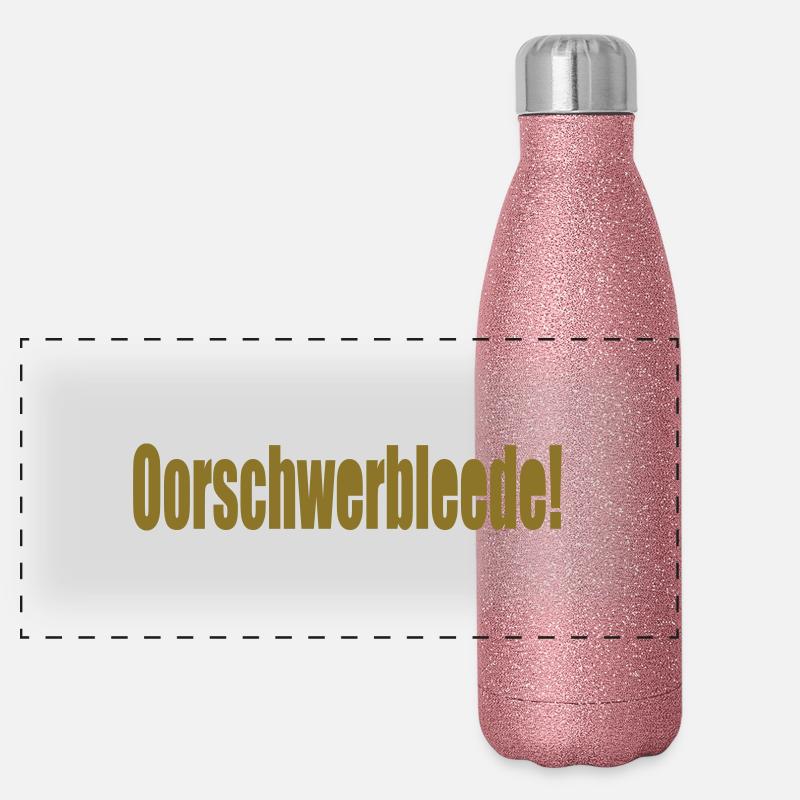oorschwerbleede Panorama Glitzer Isolierflasche 500 ml