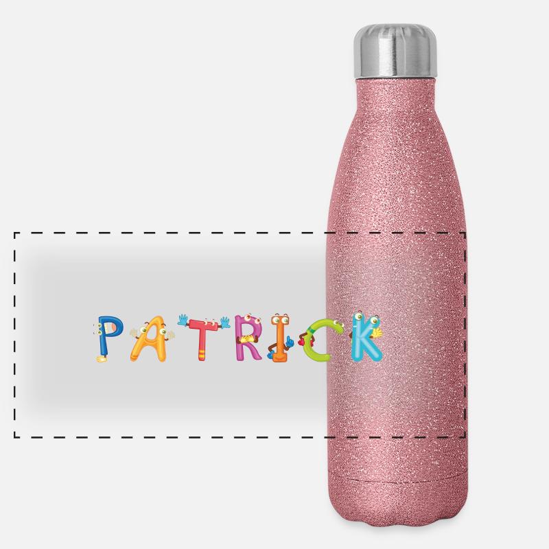 Patrick Panorama Glitzer Isolierflasche 500 ml
