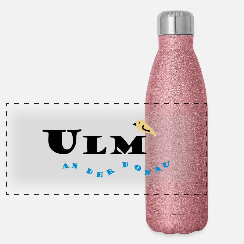 ulm Gourde isotherme panoramique pailletée 500 ml