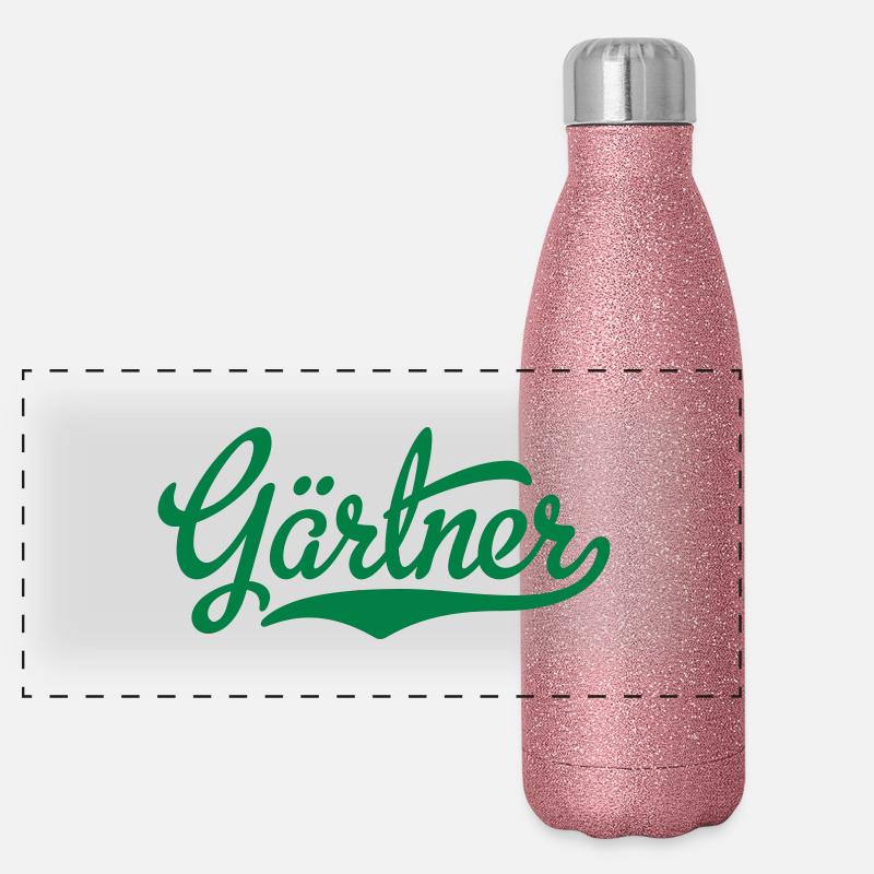 Gardener Panoramic Glitter Thermal Bottle 500 ml