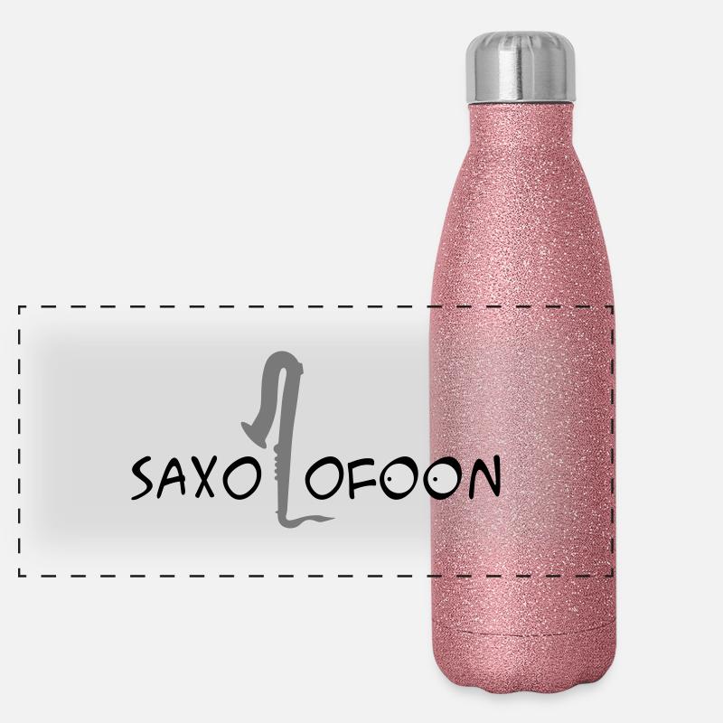 Sax Panorama Glitzer Isolierflasche 500 ml