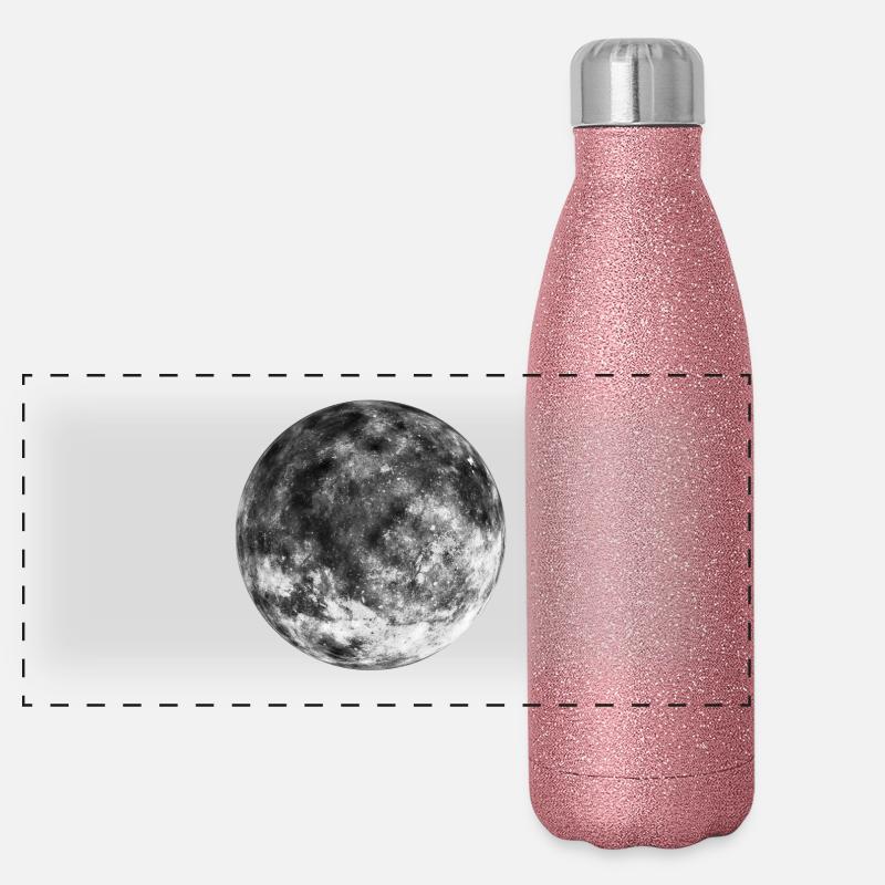 Moon Panoramic Glitter Thermal Bottle 500 ml