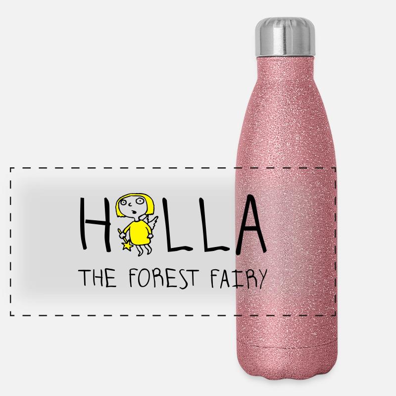 holla_the_forest_fairy_052012a_2c Gourde isotherme panoramique pailletée 500 ml