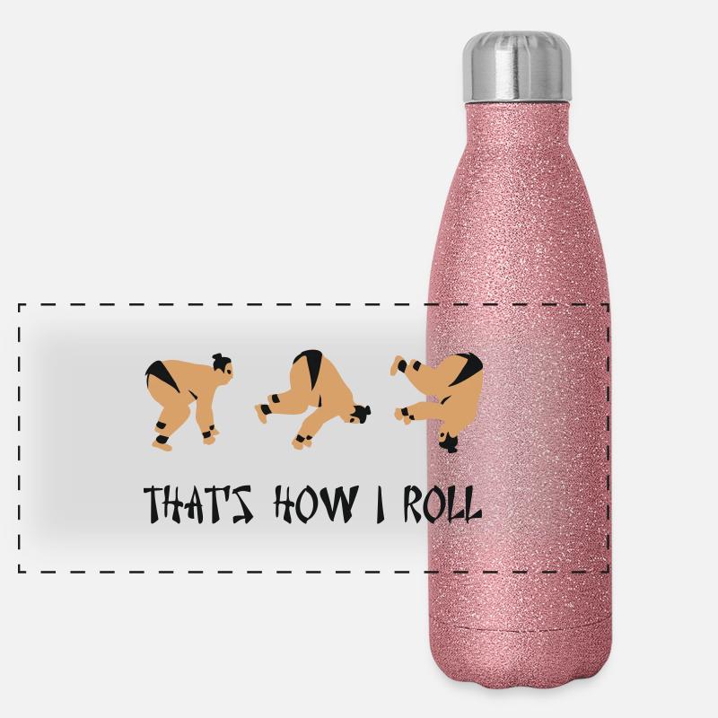 Sumo Roll Panoramic Glitter Thermal Bottle 500 ml