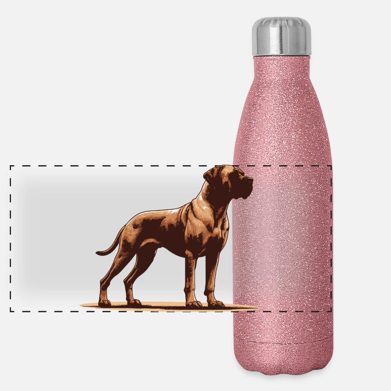 Brasileiro Gourde isotherme panoramique pailletée 500 ml
