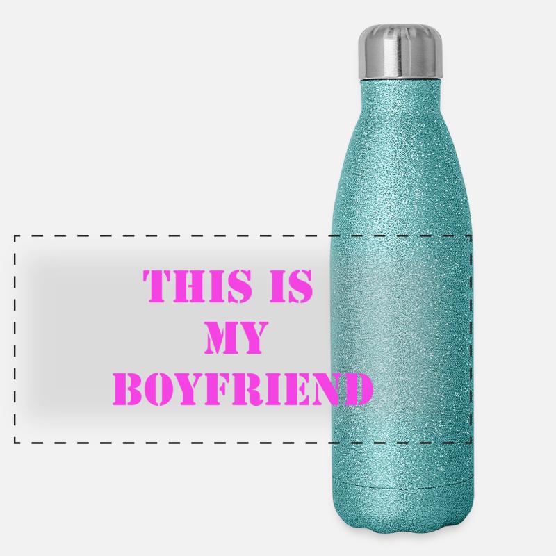 boyfriend Gourde isotherme panoramique pailletée 500 ml