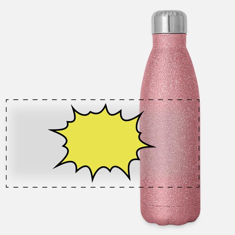 boom Panoramic Glitter Thermal Bottle 500 ml