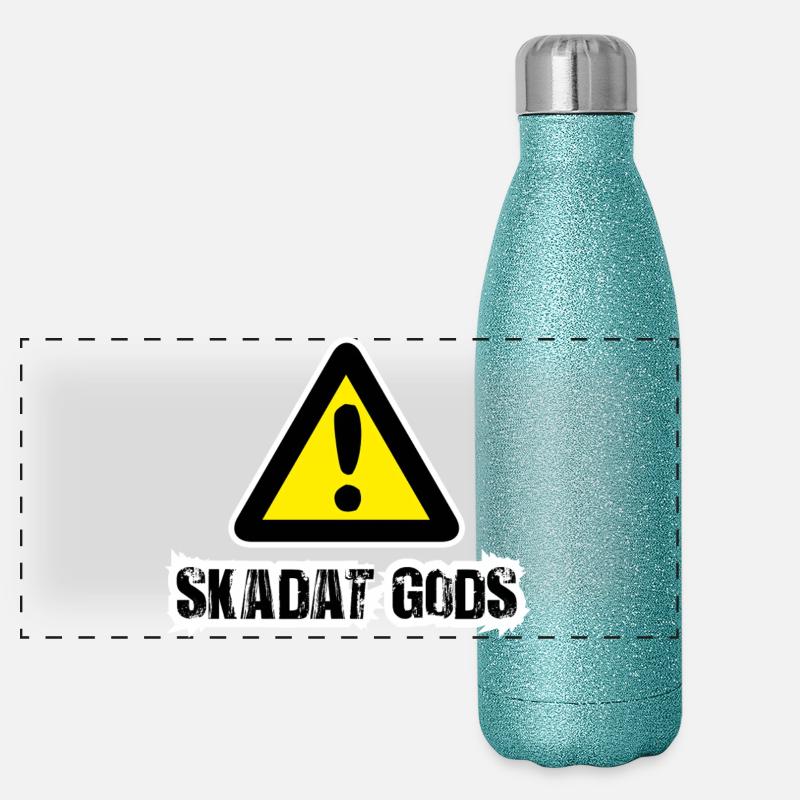 Marchandises endommagées Gourde isotherme panoramique pailletée 500 ml