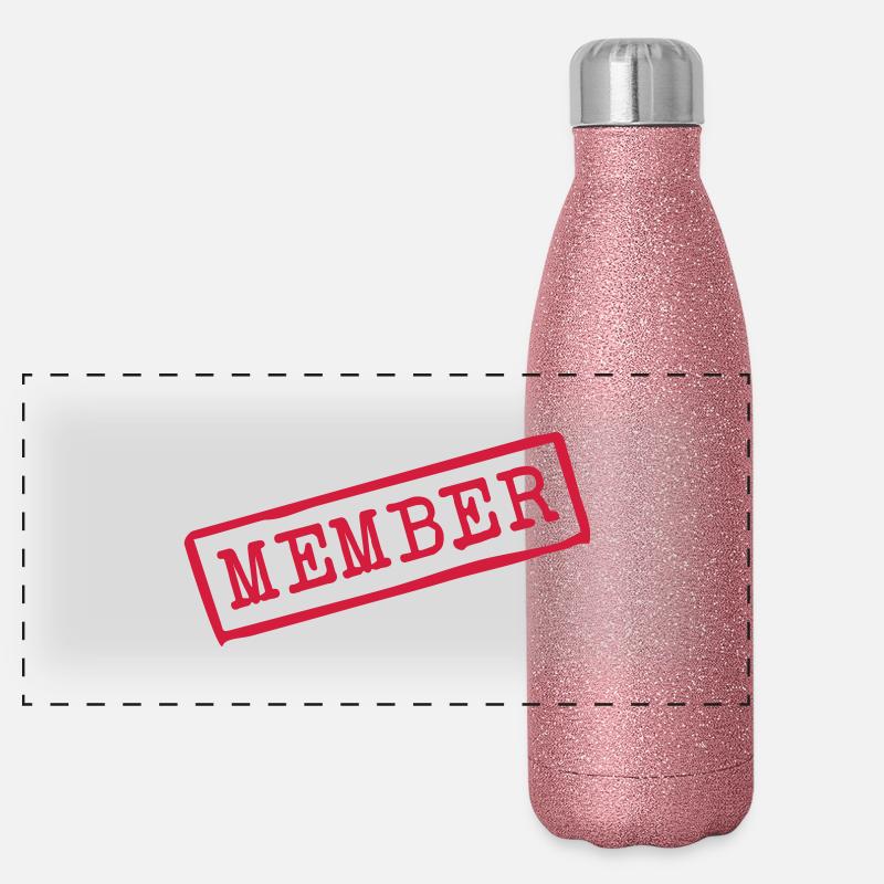 member__f1 Gourde isotherme panoramique pailletée 500 ml