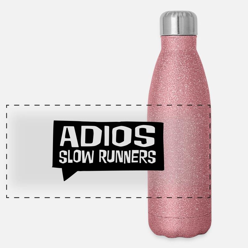 running Panoramic Glitter Thermal Bottle 500 ml