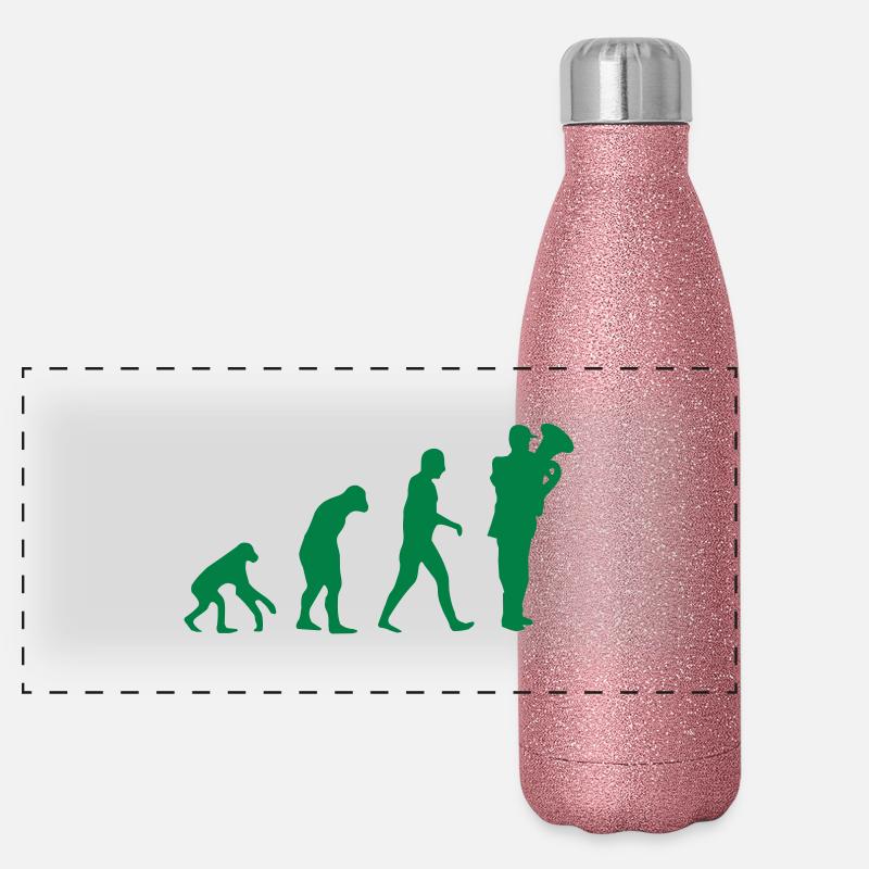tuba evolution Panorama Glitzer Isolierflasche 500 ml