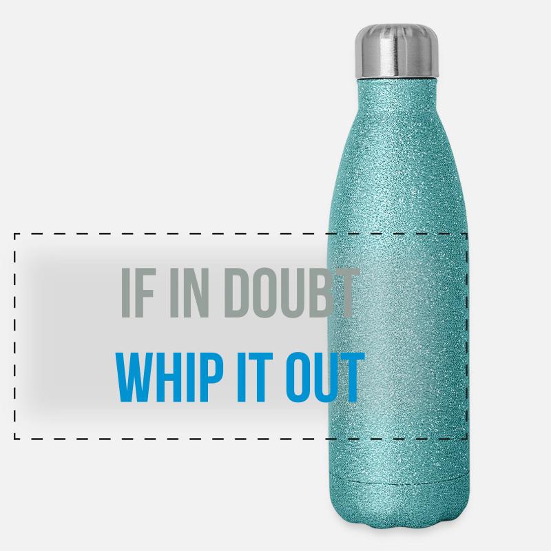 if in doubt whip it out Panoramic Glitter Thermal Bottle 500 ml
