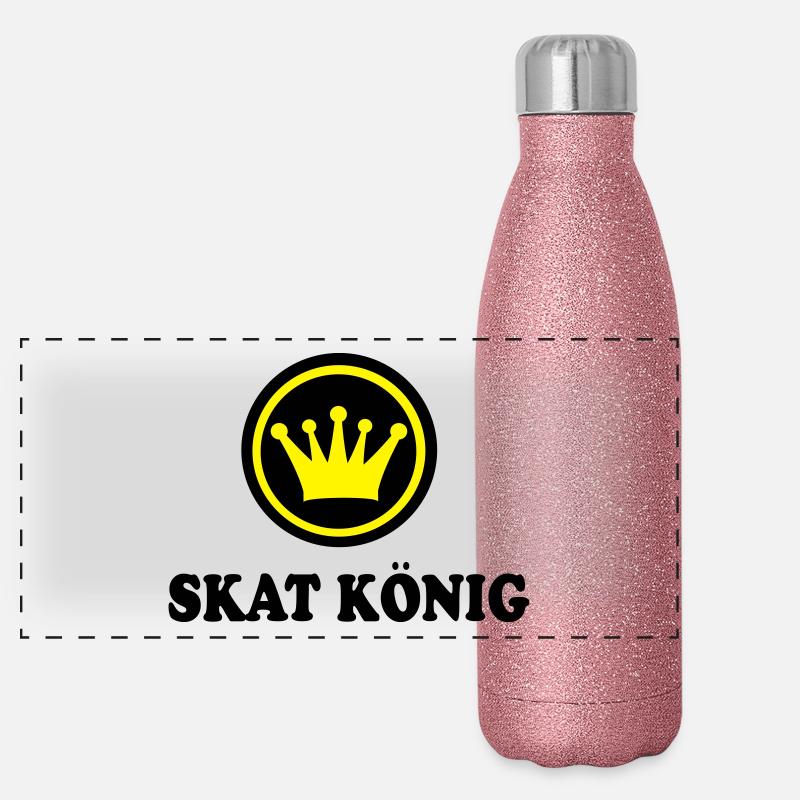Skat Panorama Glitzer Isolierflasche 500 ml