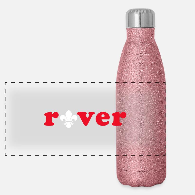 Rover Pfadfinder Panorama Glitzer Isolierflasche 500 ml