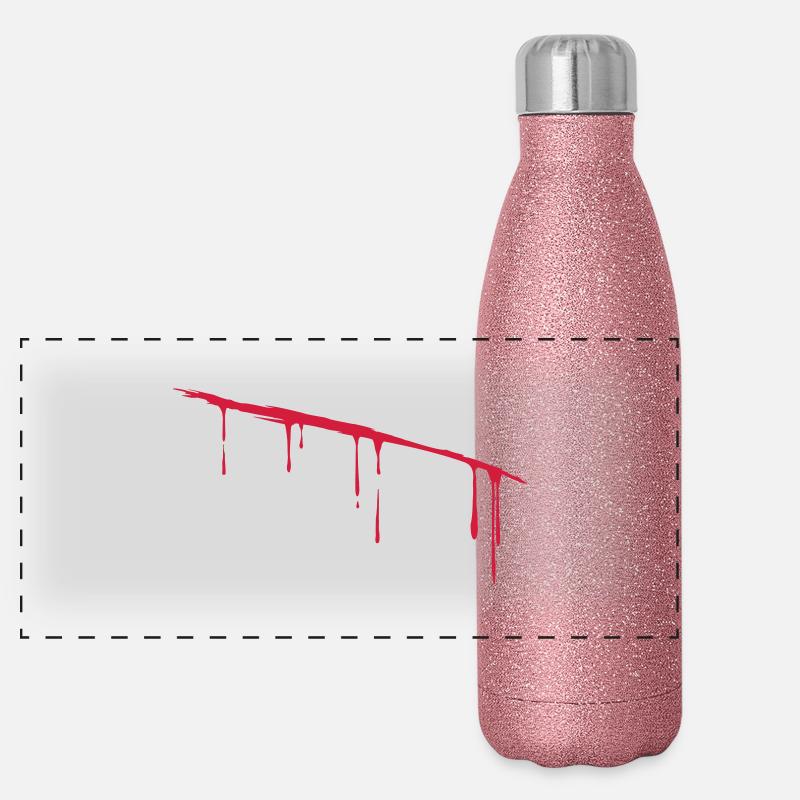 gore Schwerthieb Panorama Glitzer Isolierflasche 500 ml