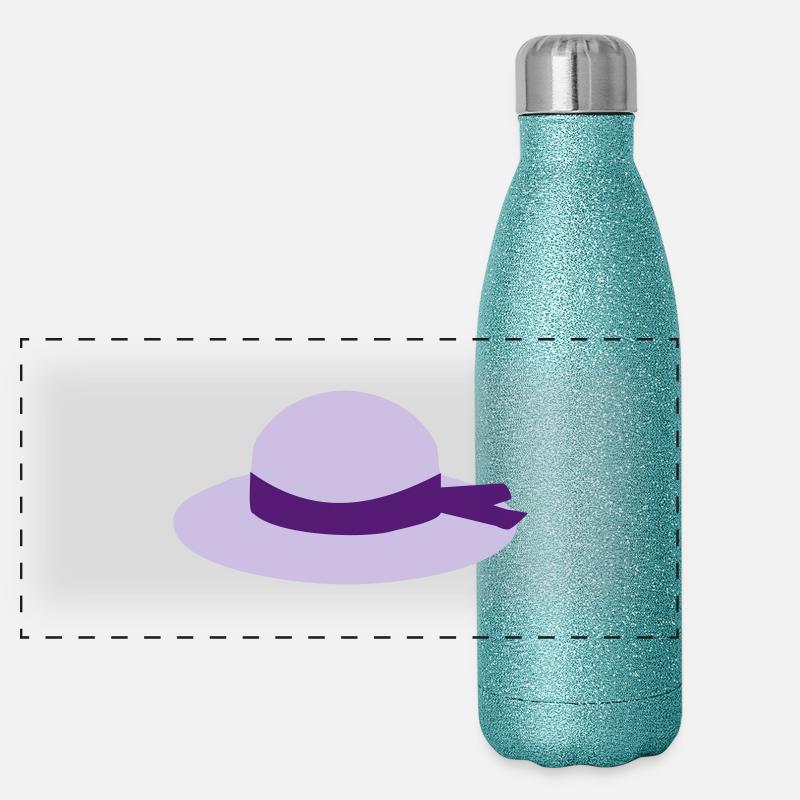 hut Panorama Glitzer Isolierflasche 500 ml