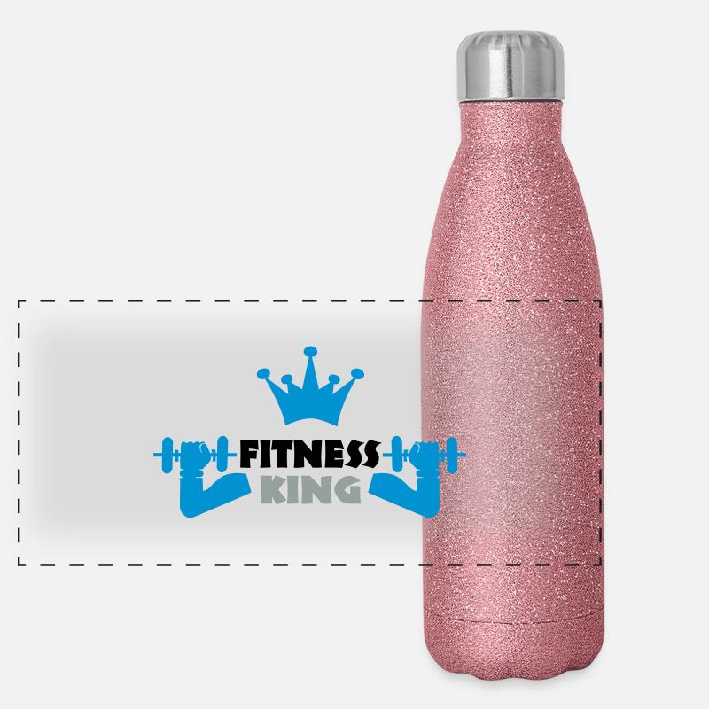 sportif Gourde isotherme panoramique pailletée 500 ml
