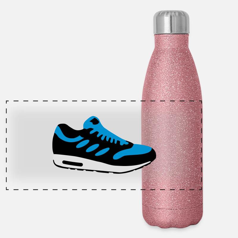 schuh__f3 Panorama Glitzer Isolierflasche 500 ml