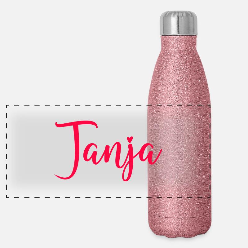 Nom Tanja Gourde isotherme panoramique pailletée 500 ml