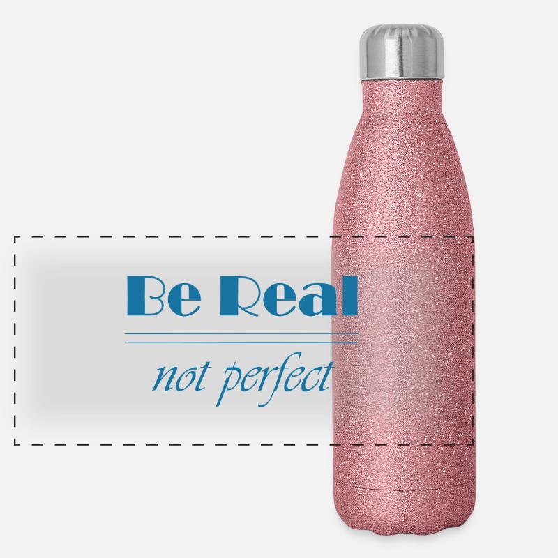 Be Real Panorama Glitzer Isolierflasche 500 ml
