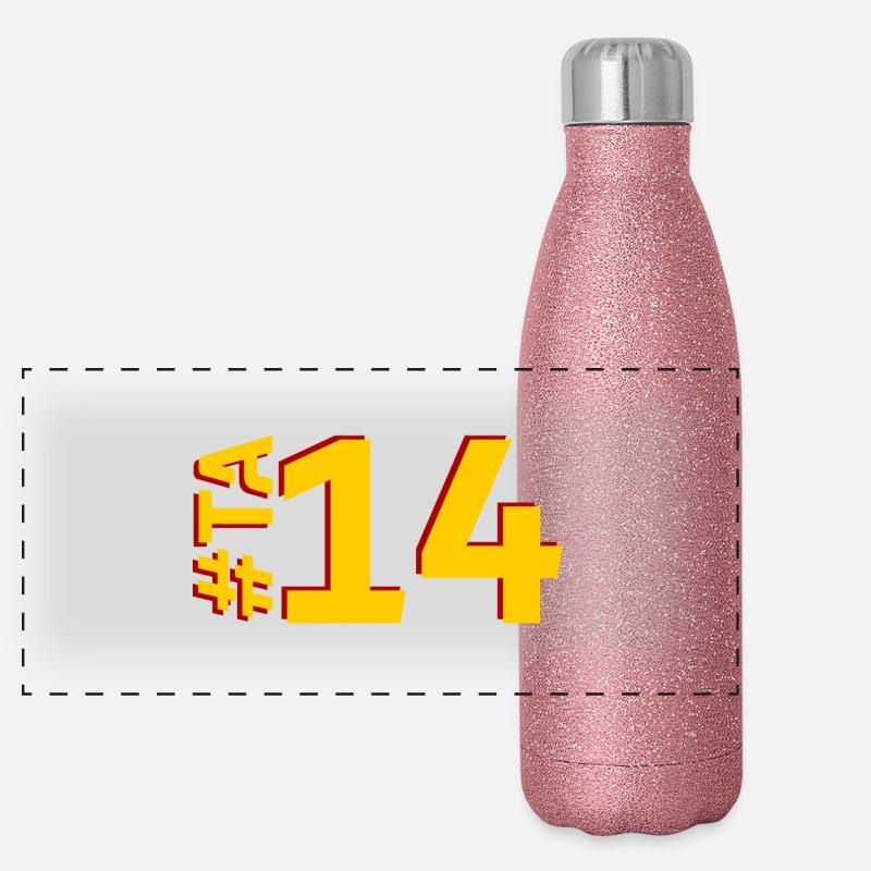 TA14-KARTON Panorama Glitzer Isolierflasche 500 ml