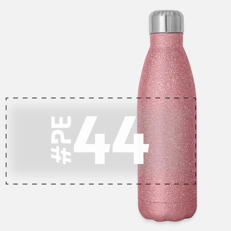PE44 Gourde isotherme panoramique pailletée 500 ml