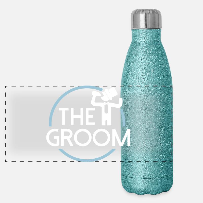 Groom Panoramic Glitter Thermal Bottle 500 ml