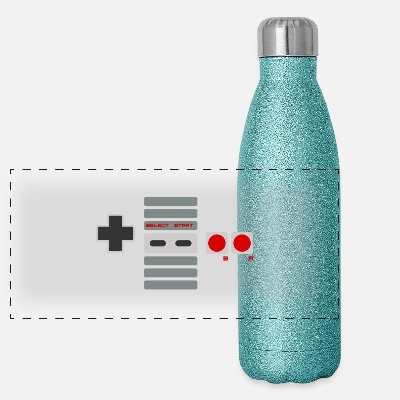 Mespad Gourde isotherme panoramique pailletée 500 ml