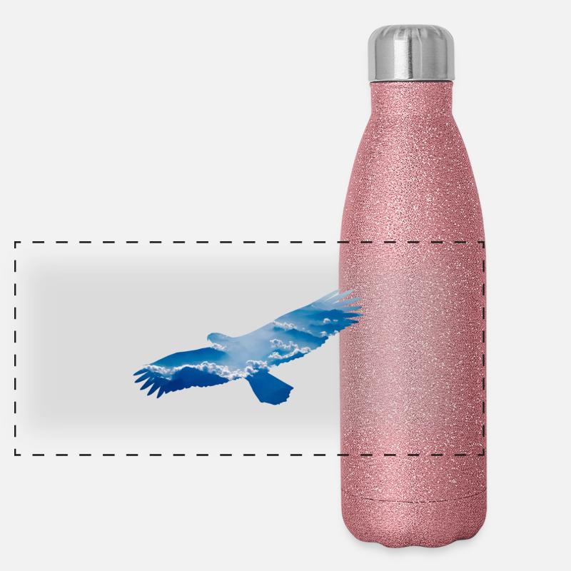 aigle Gourde isotherme panoramique pailletée 500 ml