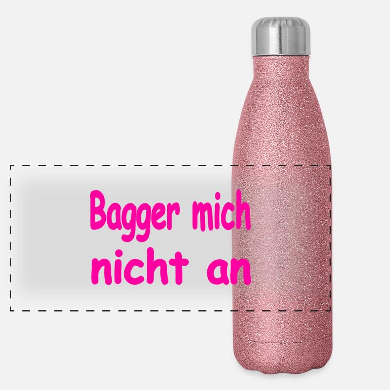 Party Panorama Glitzer Isolierflasche 500 ml