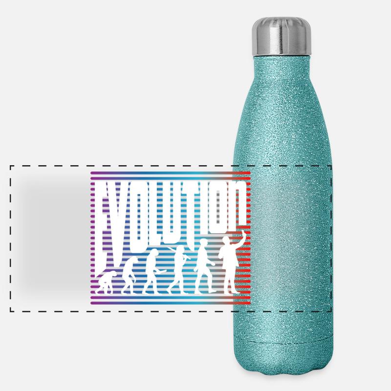 Evolution Panorama Glitzer Isolierflasche 500 ml