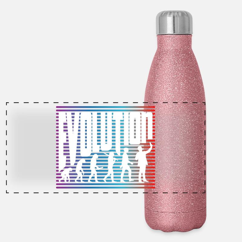 evolution Panoramic Glitter Thermal Bottle 500 ml