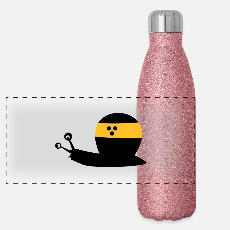 blind Panorama Glitzer Isolierflasche 500 ml