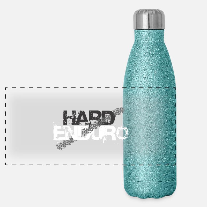 hardenduro3 Panorama Glitzer Isolierflasche 500 ml